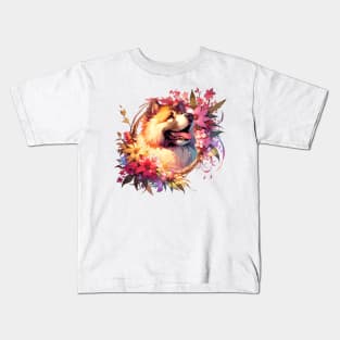 Eurasier Brightens Mothers Day - Unique Dog Mom Gift Idea Kids T-Shirt